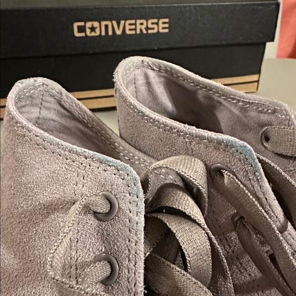 Converse Purple/Gray High-Top Sneakers - Picture 3 of 3